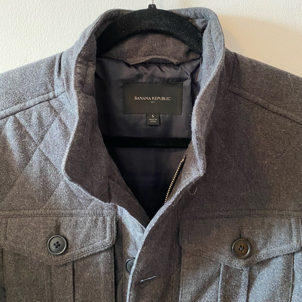 Banana Republic Quilted Field Jacket